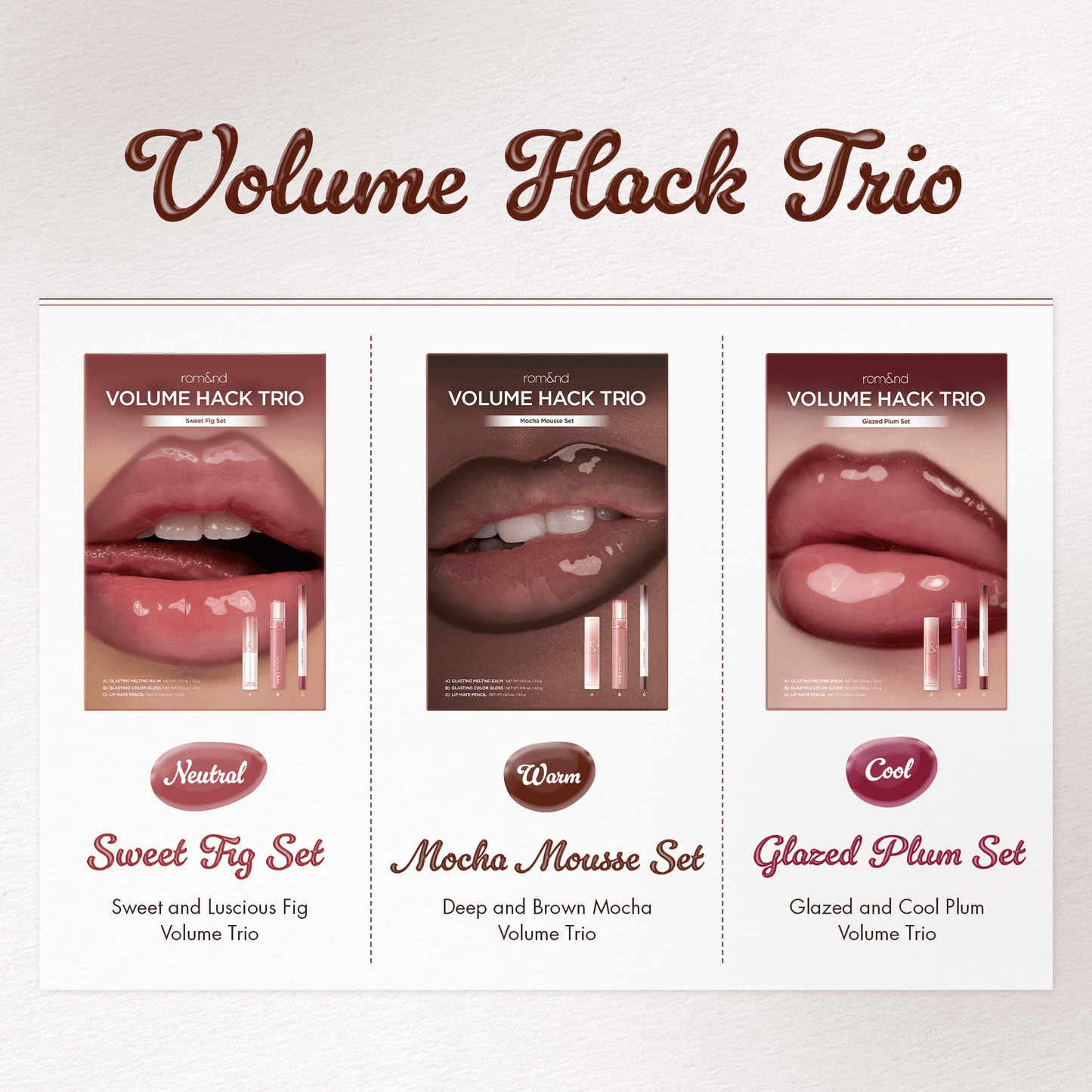 LIP VOLUME HACK TRIO